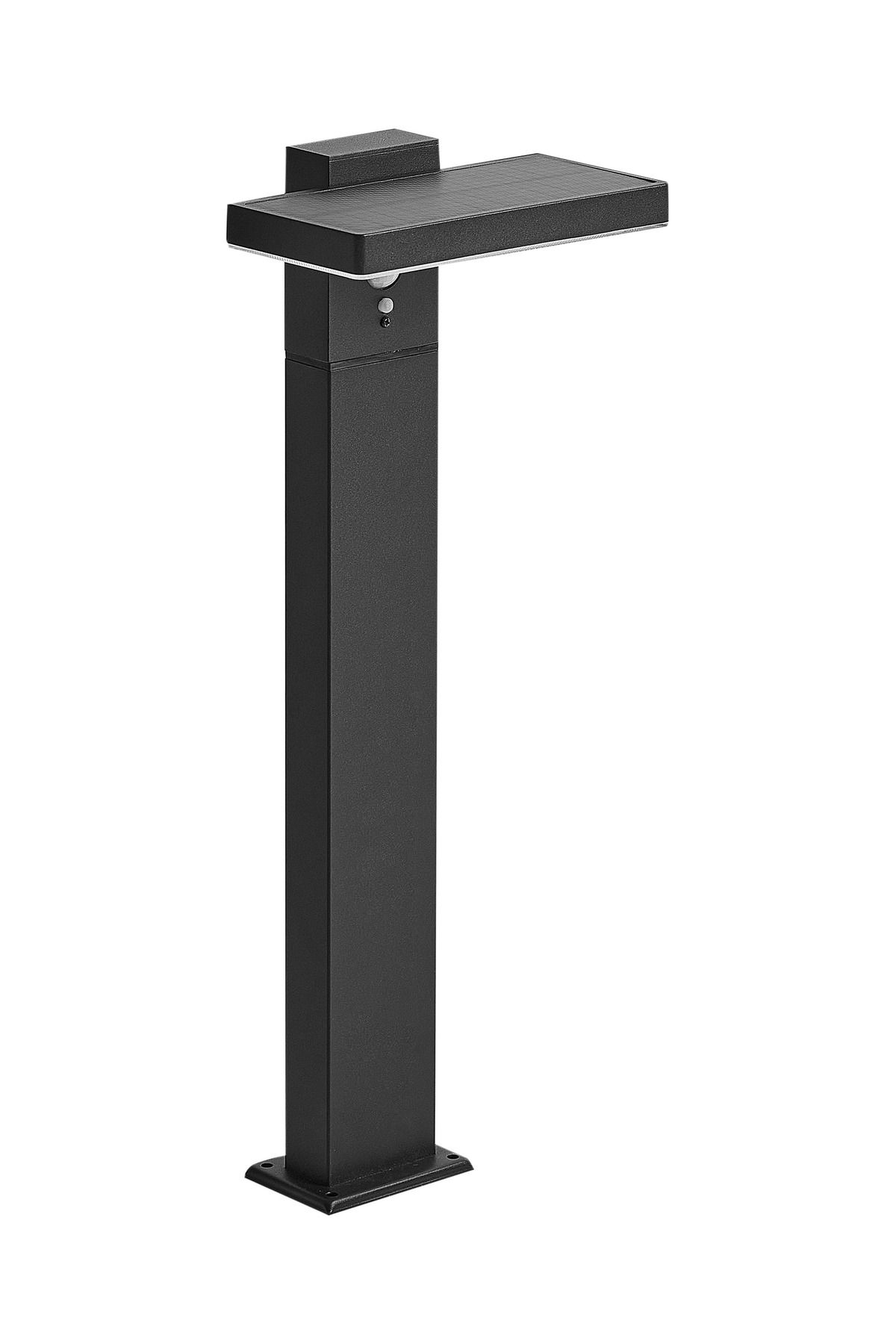 BELIANI POPLAR Güneş Enerjili Dış Mekan LED Direk Lambası, Hareket Sensörlü, IP44, 3 Mod