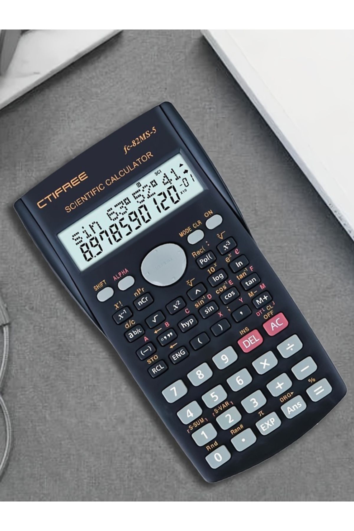 Choice-FC-82MS-5 Scientific Calculator - Exam-Ready, Multifunctional, Large Display - Portable & Durable fo 7
