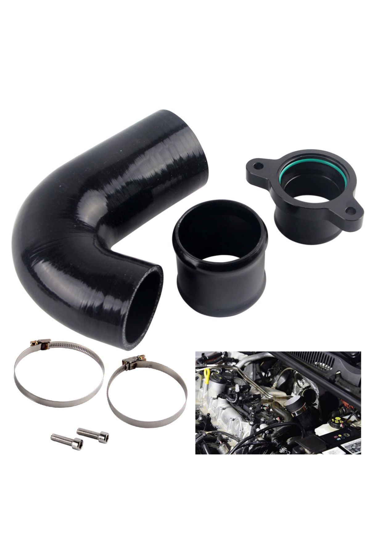 Choice-black Turbo Intake Pipe For Golf MK7 Leon MK3 Octavia 1.2/1.4 TSI TFSI A3 EA211 1