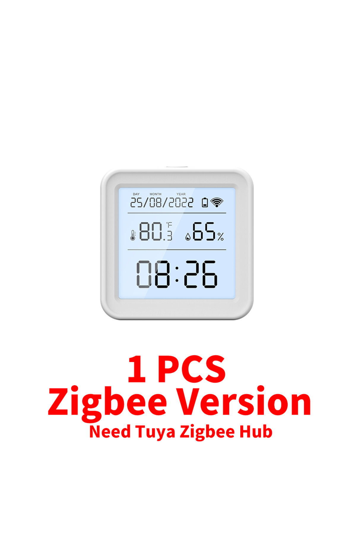 Choice-Zigbee Version Tuya Zigbee WiFi Temperature Humidity Sensor Hygrometer Thermometer Detector Smart Li 1
