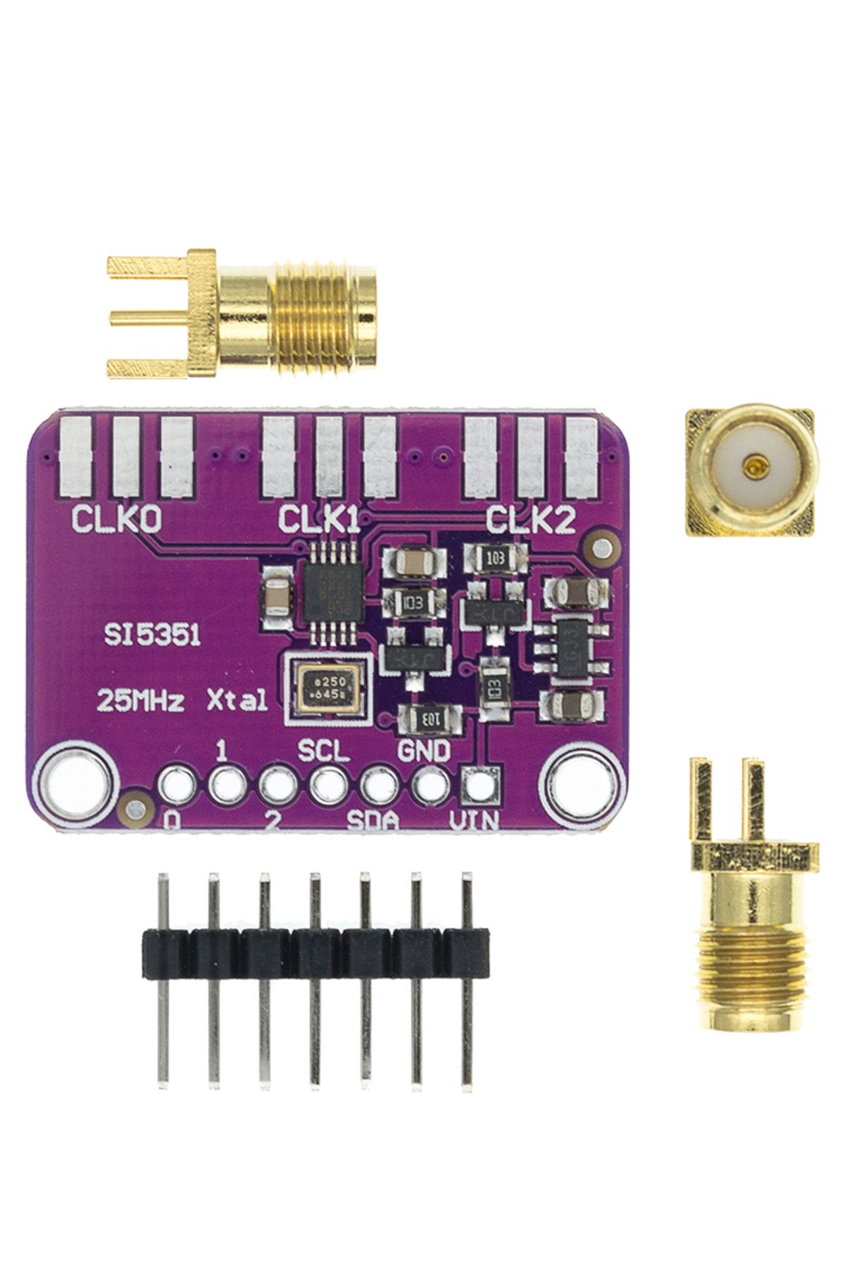 Choice-DC 3V-5V CJMCU-5351 Si5351A Si5351 I2C Clock Generator Breakout Board Module Signal Generator Clo... 7