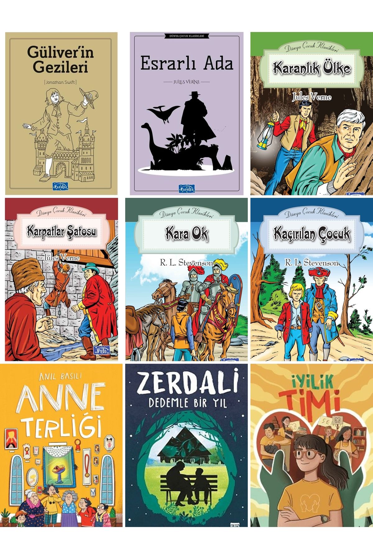 Parıltı Yayınları PARILTI YAYINLARI 9 KİTAP SET