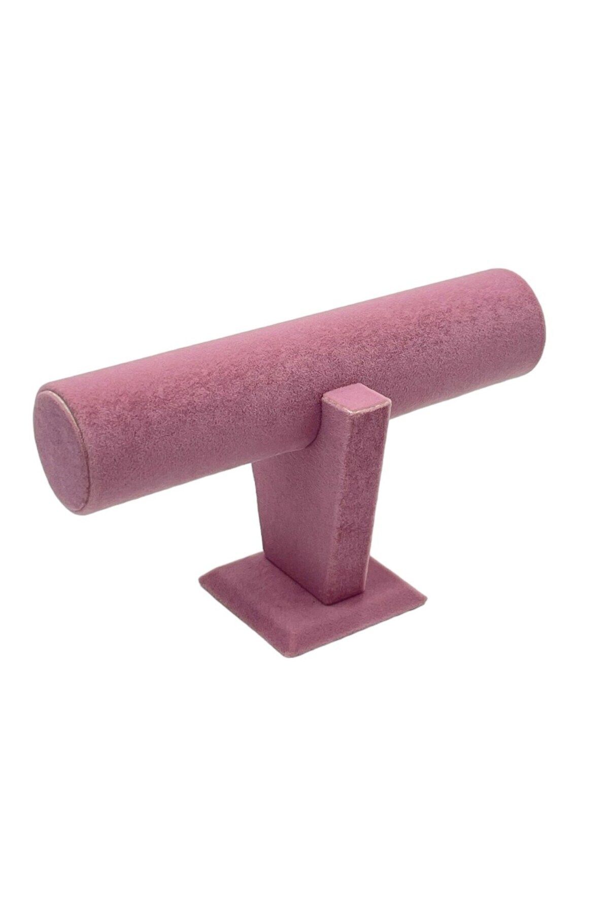 teknotrust Pembe Renkli 23 cm Tekli Bileklik Standı, şık ve kullanışlı tasarım