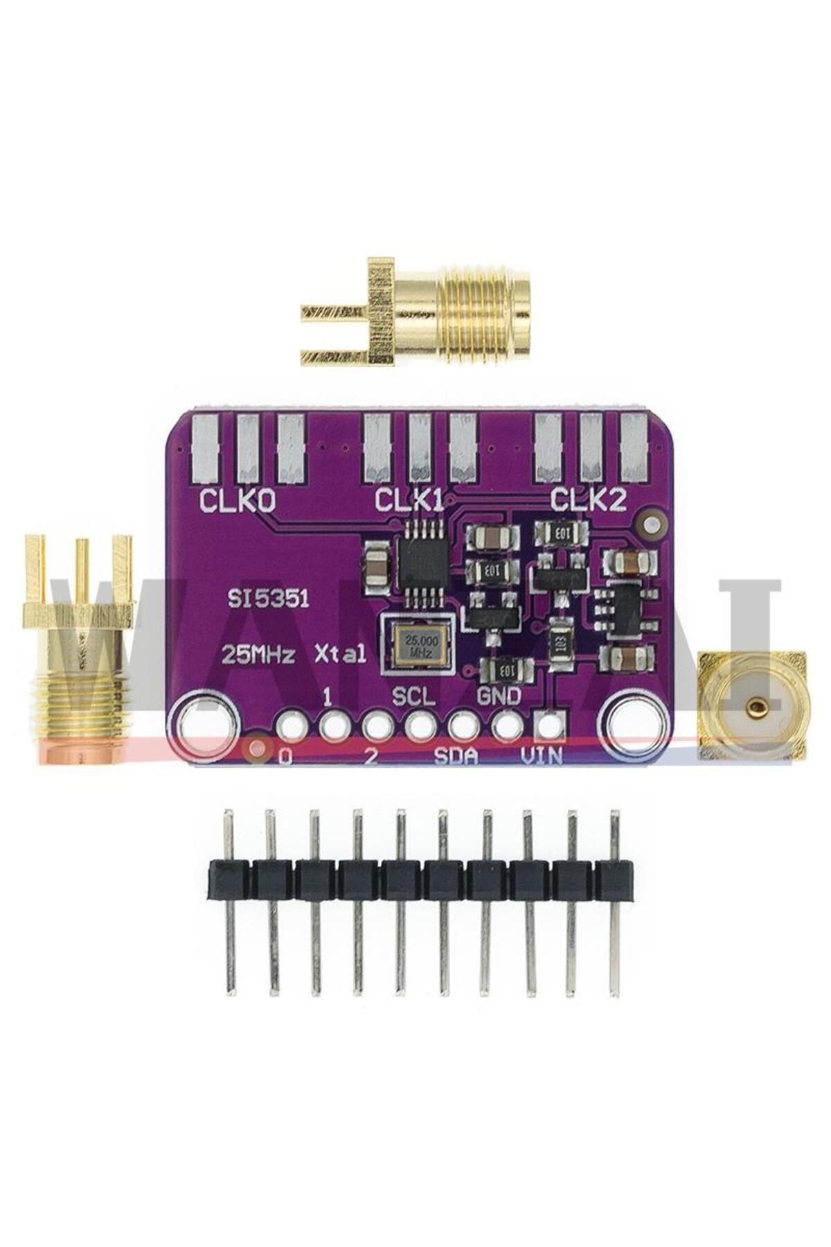 Choice-DC 3V-5V CJMCU-5351 Si5351A Si5351 I2C Clock Generator Breakout Board Module Signal Generator Clo... 1