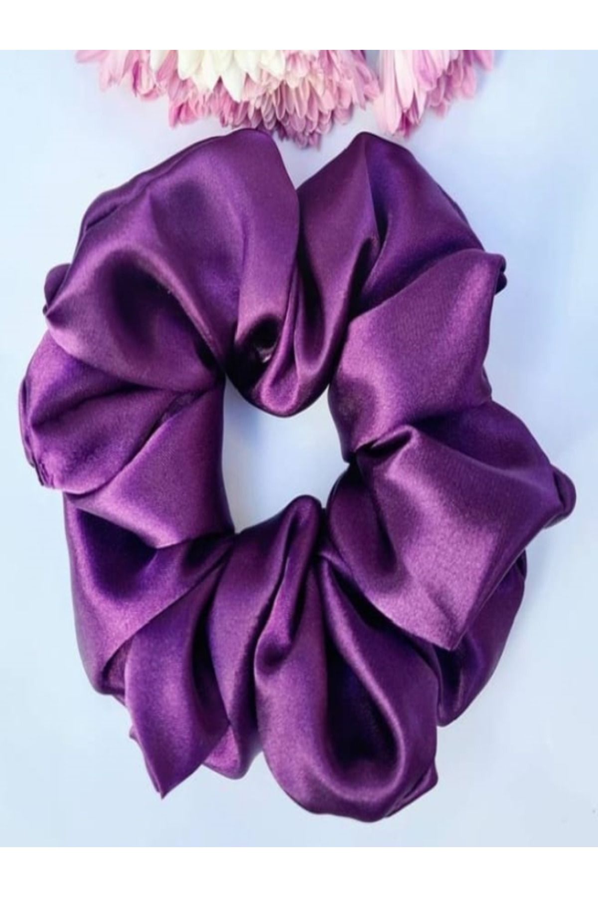 veraepoksi 20 ADET Saten Toka Kına Gecesi Hediyesi İncili Scrunchie Toka - Renk Seçenekli