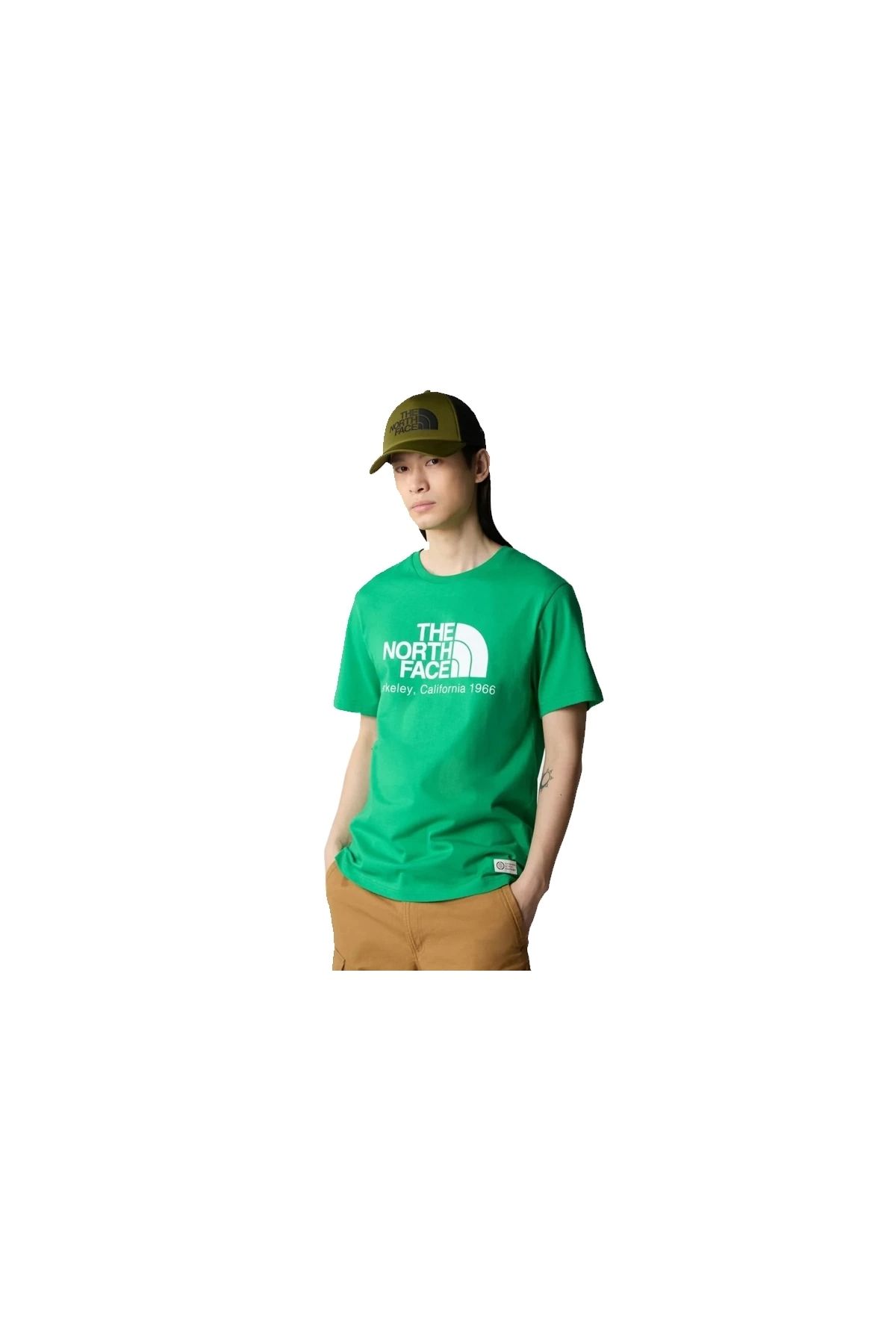THE NORTH FACE Men's Berkley California T-Shirt Optic Emerald NF0A87U5PO8