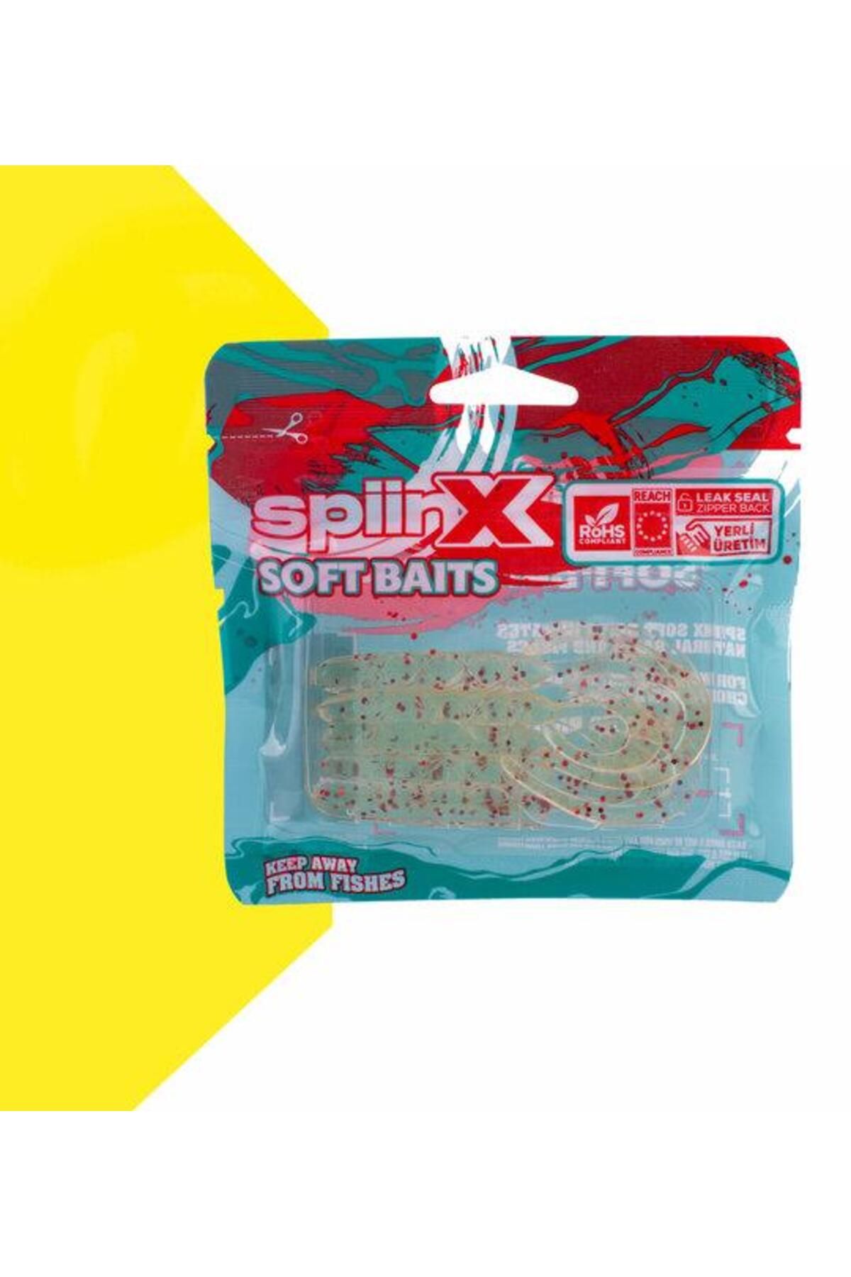 SpiinX Bendura 9,5CM 5P Silikon Yem - ICE CREAM