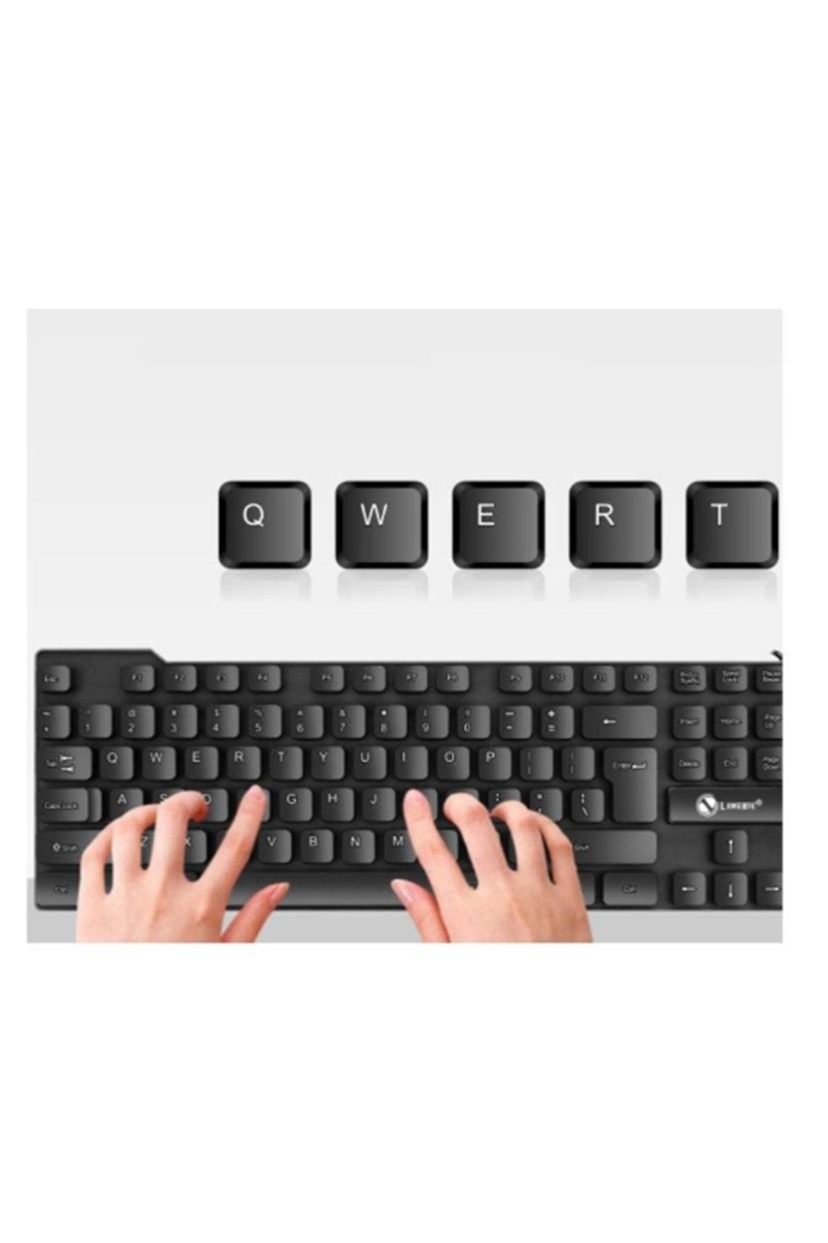 OMC-OMC wired keyboard and mouse kit for office and gaming 5