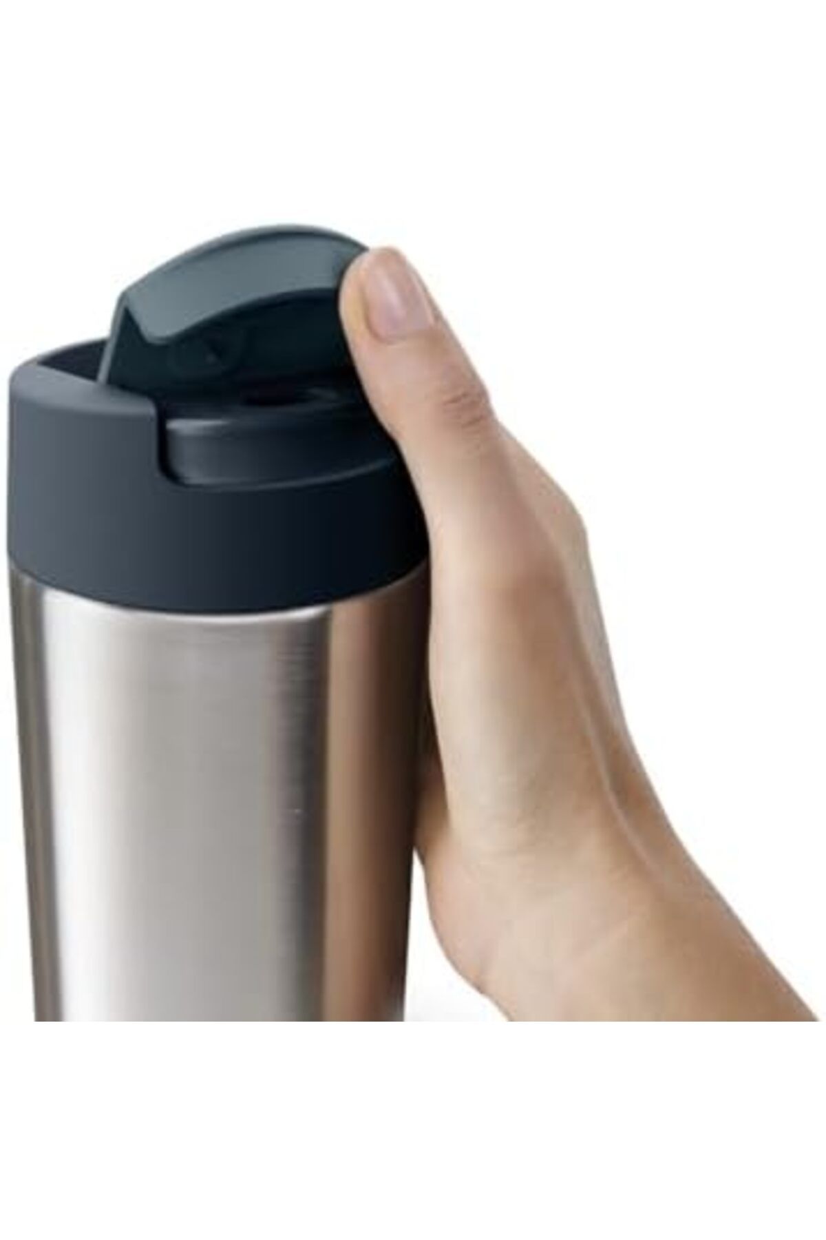 KDROĞLU plamystical  seyahat kupası, çelik, büyük, 454 ml, antrasit newing 1139529