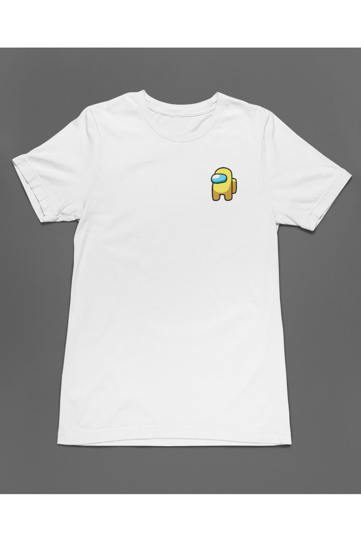 Bumeta Mini Imposter Sarı Mürettebat AMONG US Unisex Tişört T-Shirt