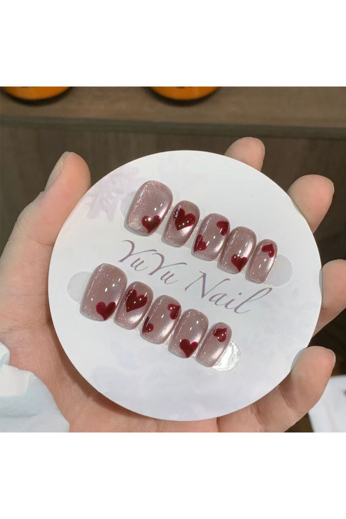 nails bibibu Takma tırnak seti zararsız yapıştırıcı