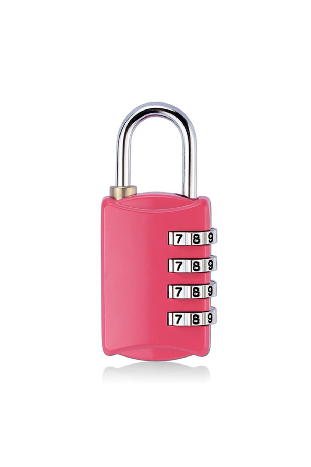 Choice-TI-314UH-R Mini Lock Resettable 4 Dial Digits Code Number Password Combination Padlock Travel Securi 1
