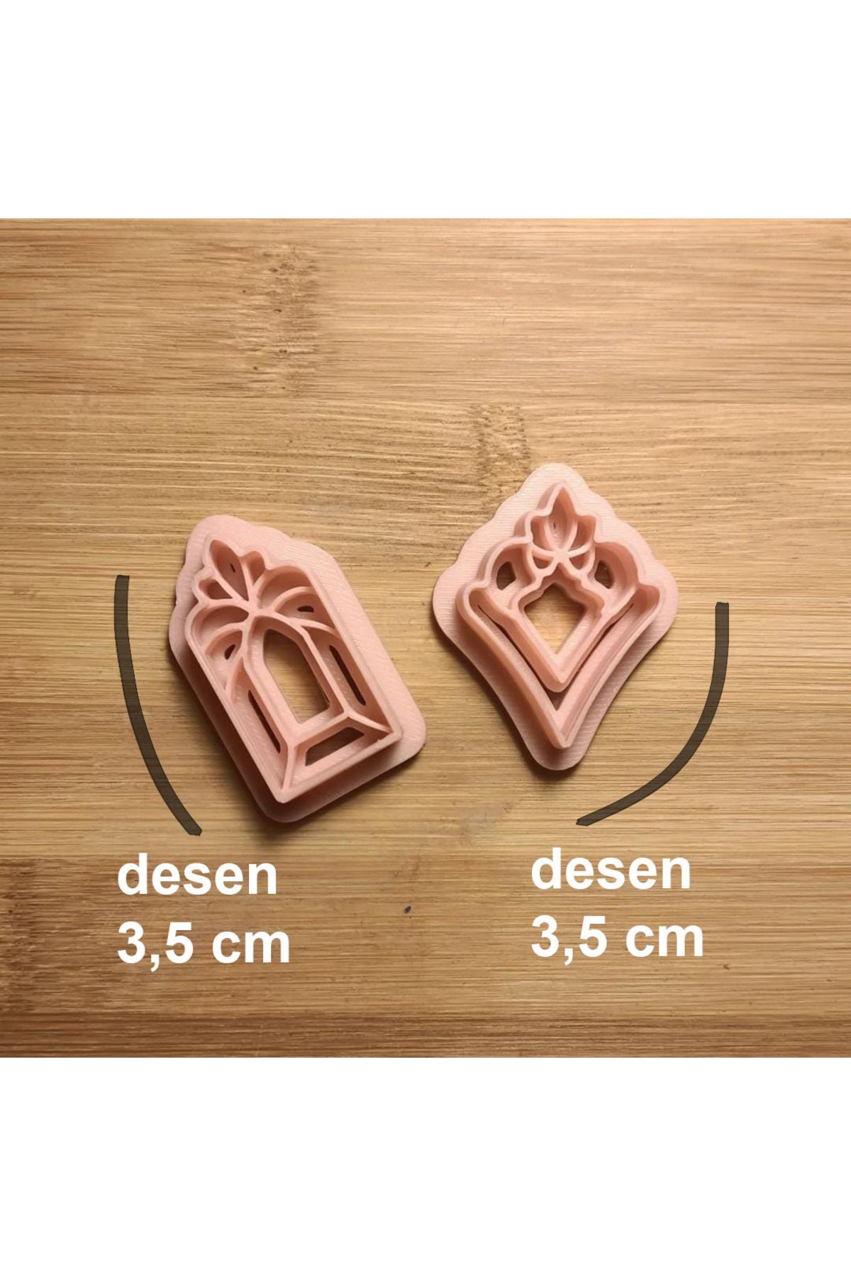 Enbceramic 3,5 CM SERAMİK & POLİMER KİL KALIP KÜPE KALIBI