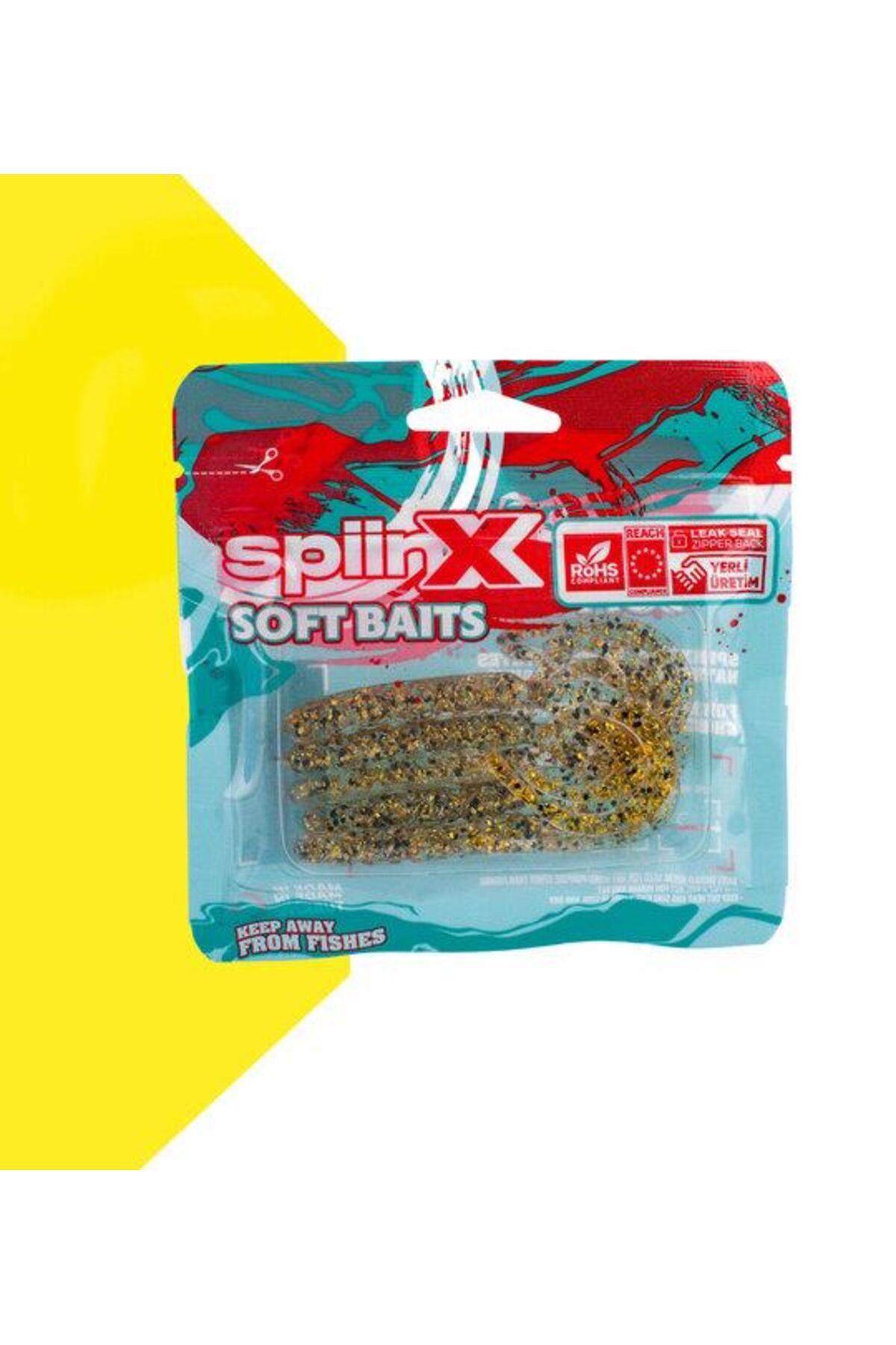 SpiinX Bendura 9,5CM 5P Silikon Yem - ICE CREAM