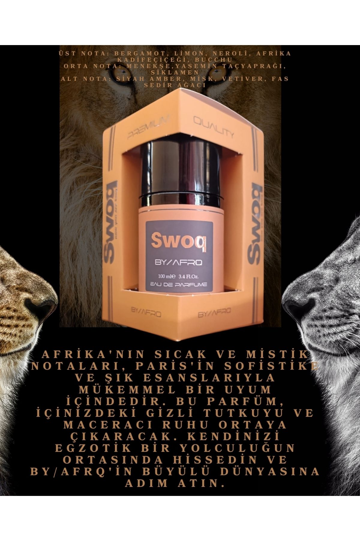 SWOQ PREMIUM BY/AFRQ EDP UNISEX PARFÜM 100ML