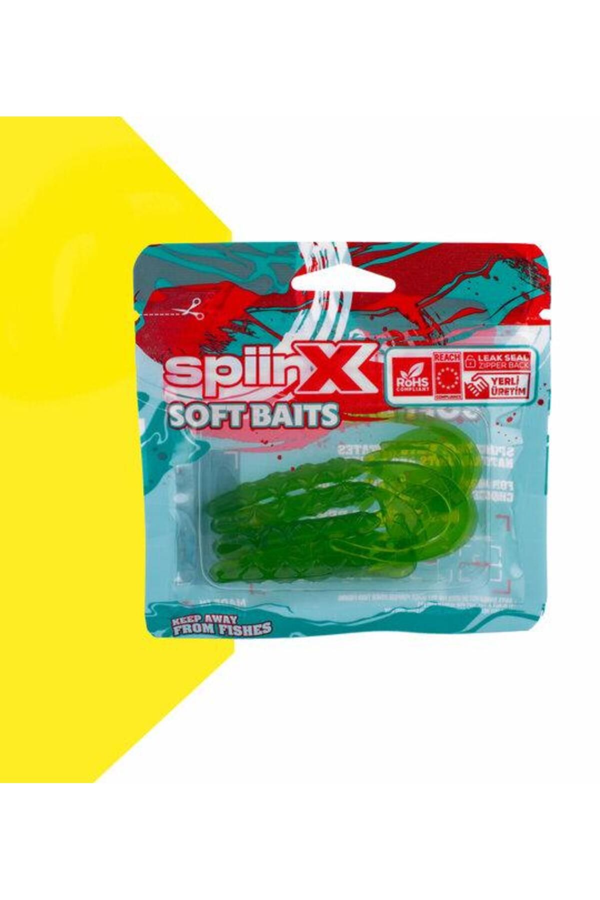 SpiinX Bendura 9,5CM 5P Silikon Yem - ICE CREAM