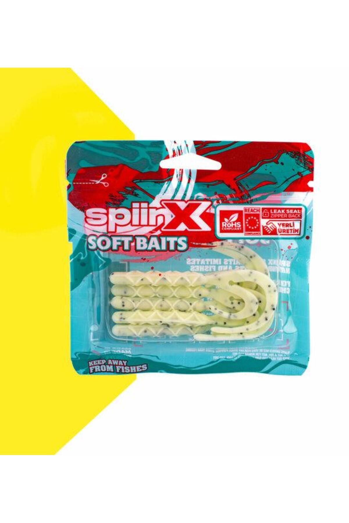 SpiinX Bendura 9,5CM 5P Silikon Yem - ICE CREAM
