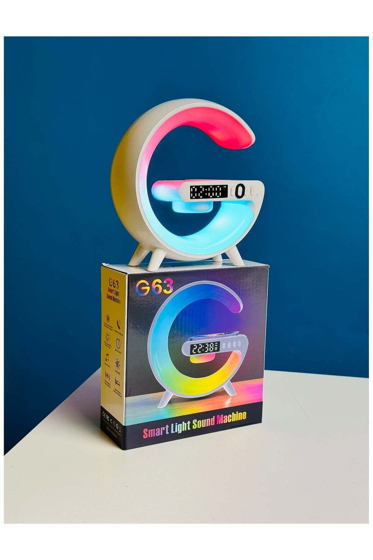 Generic-Atmosphere RGB Light Bluetooth Speaker With Wireless Charging 1