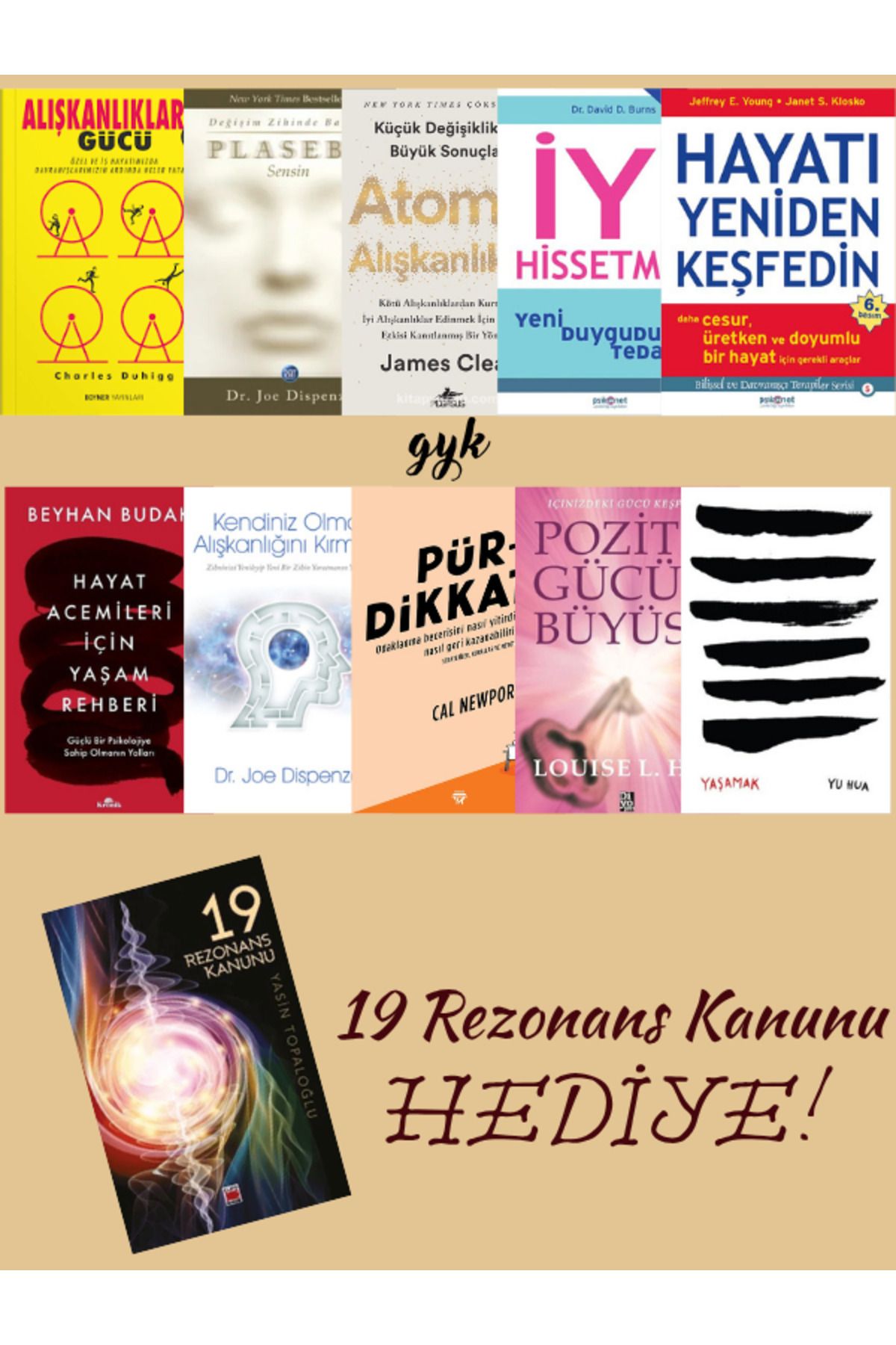 Psikonet Yayınları En ve En Çok Okunan Psikolojik SET 10 Kitap (HEDİYELİ!)