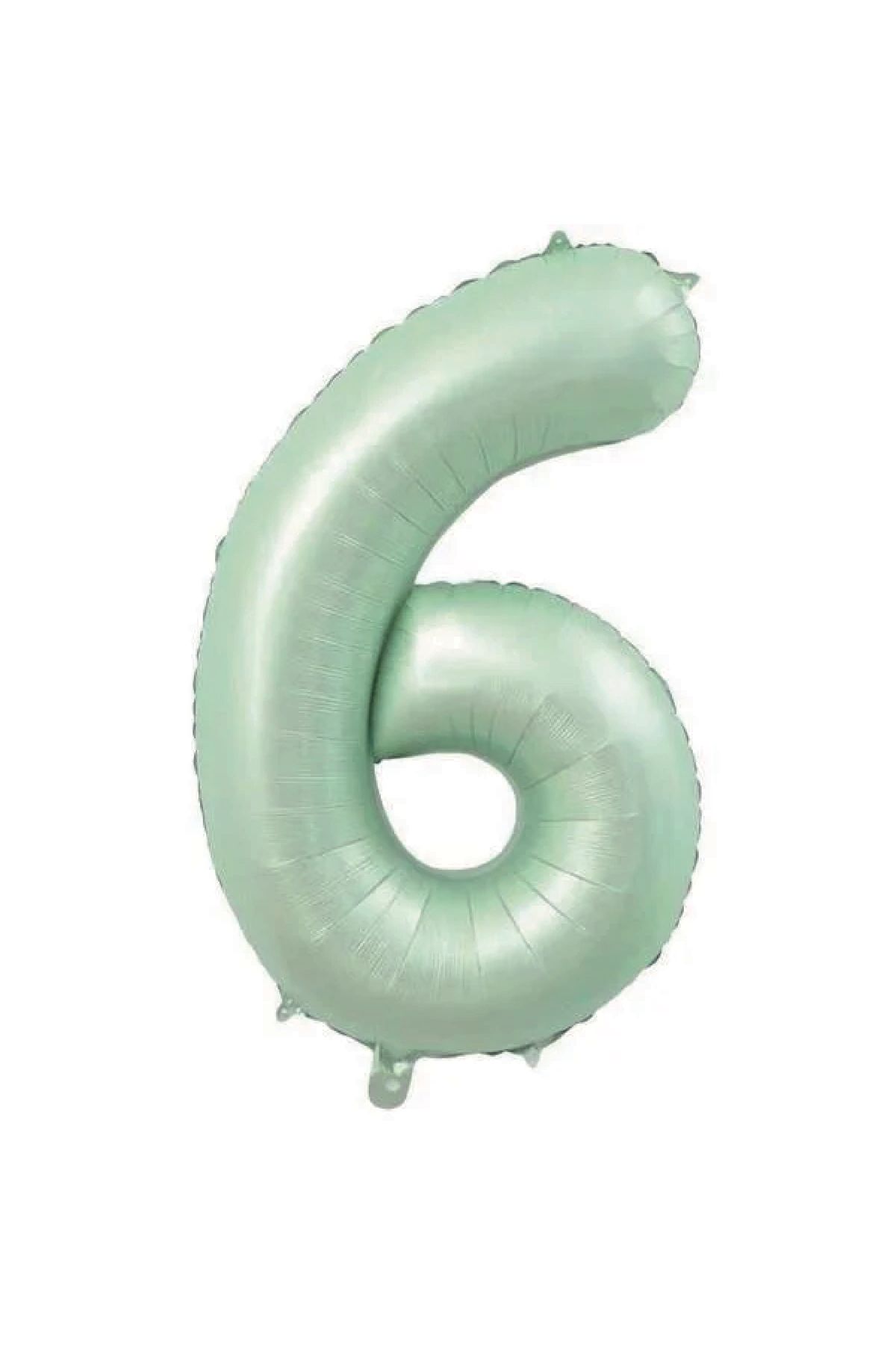 PARTİMİO PARTİ MALZEMELERİ Rakam Folyo Balon Krem Renk 34'' (76cm)