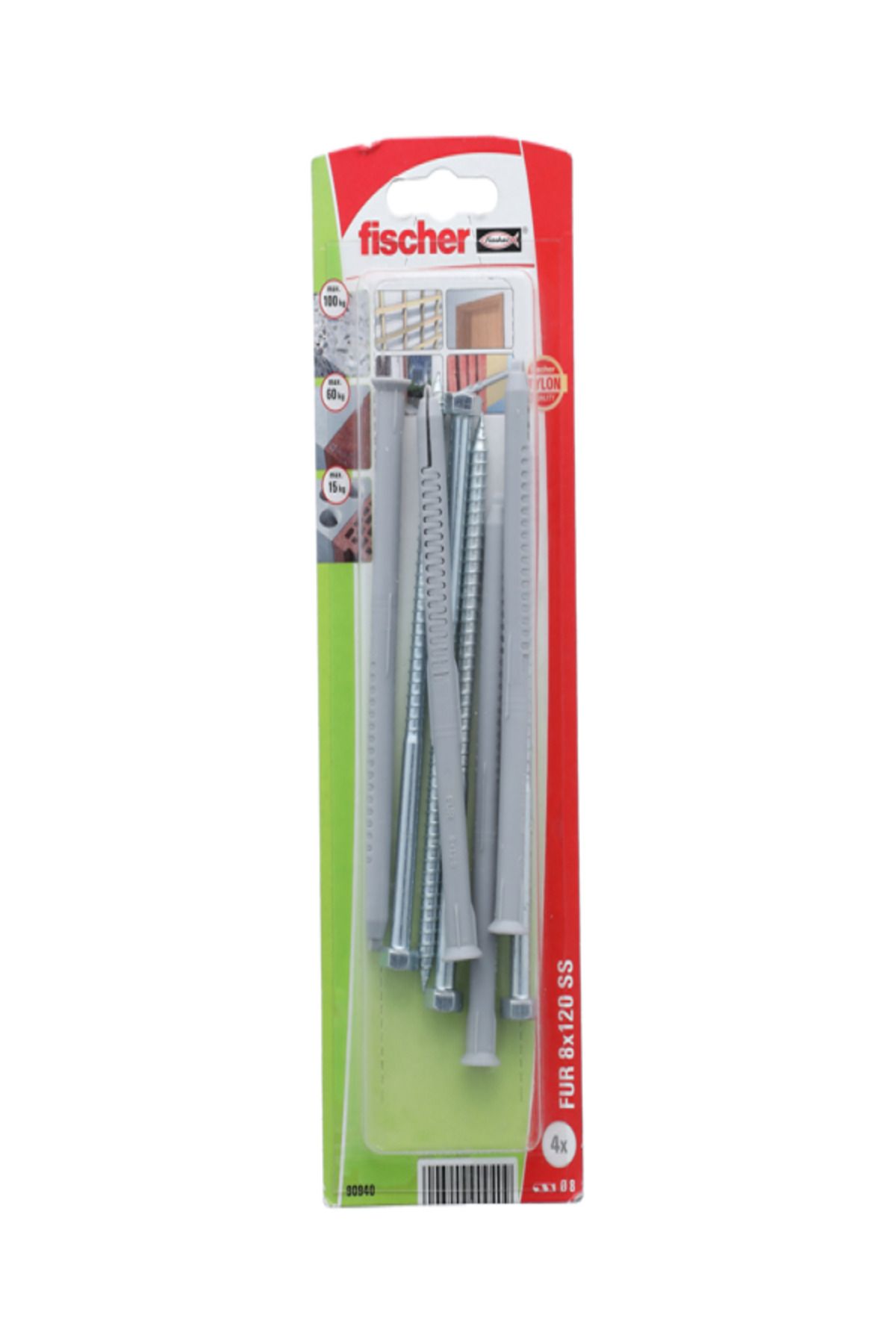 Fischer-Durable High Quality Universal Frame Fixing Screw Set 1