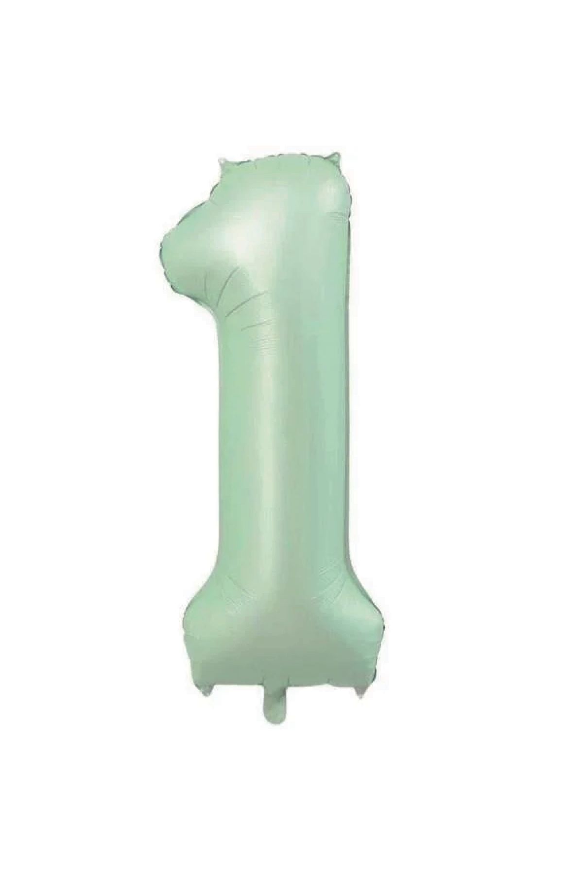 PARTİMİO PARTİ MALZEMELERİ Rakam Folyo Balon Krem Renk 34'' (76cm)