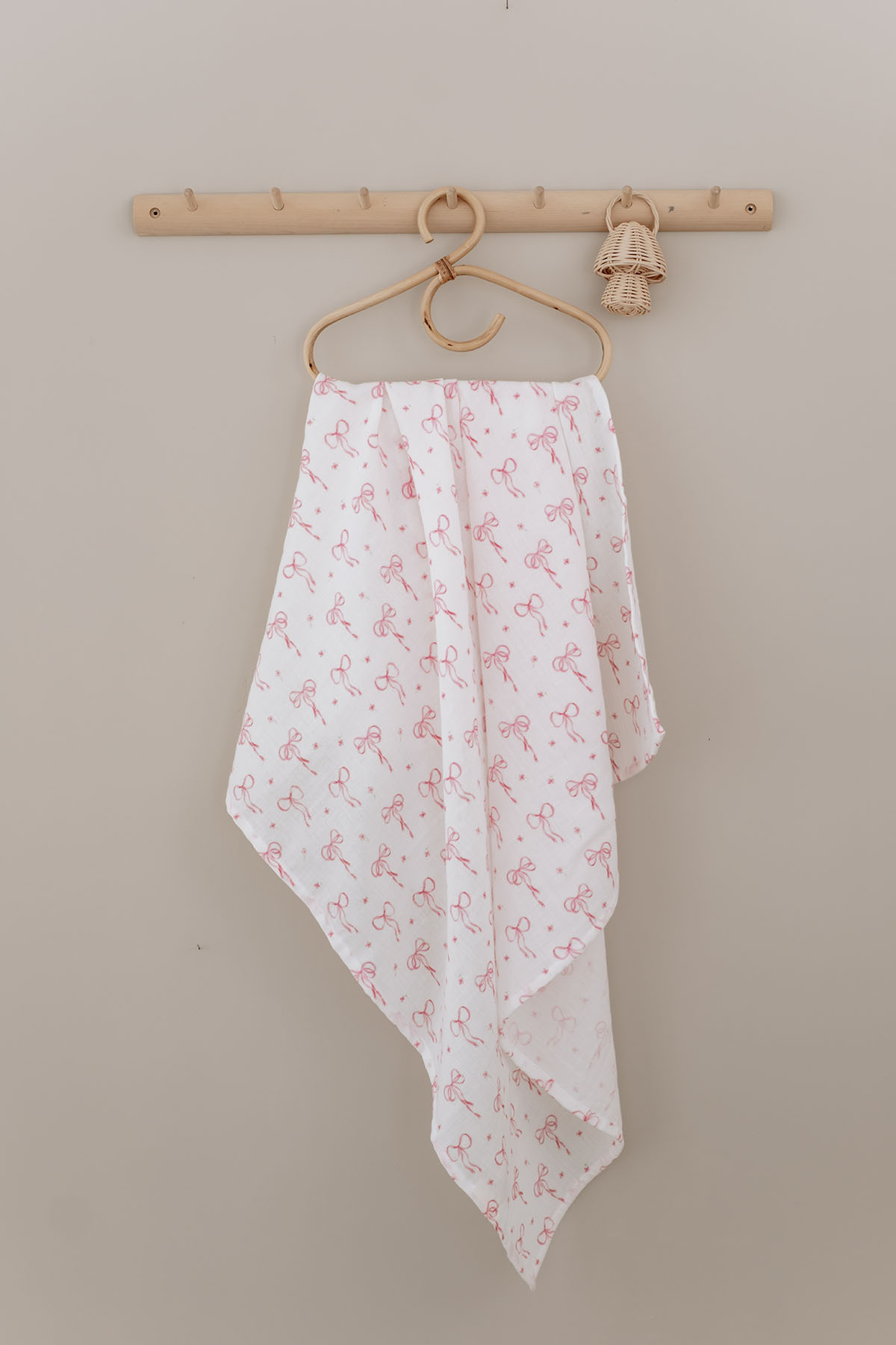 Tuğba Kuğu Müslin Örtü - Pureline Series - Dainty Bows fotoğrafı 2 (önizleme)