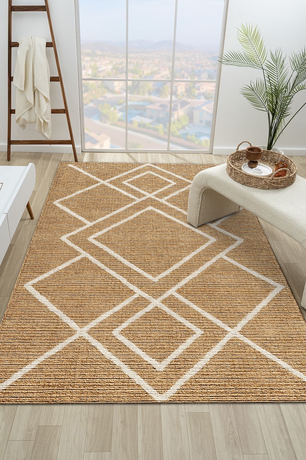 LTS HOME Dijital BASKILI Renkli Kaymaz Taban Yıkanabilir Modern Mutfak Halısı Salon Halısı Yolluk