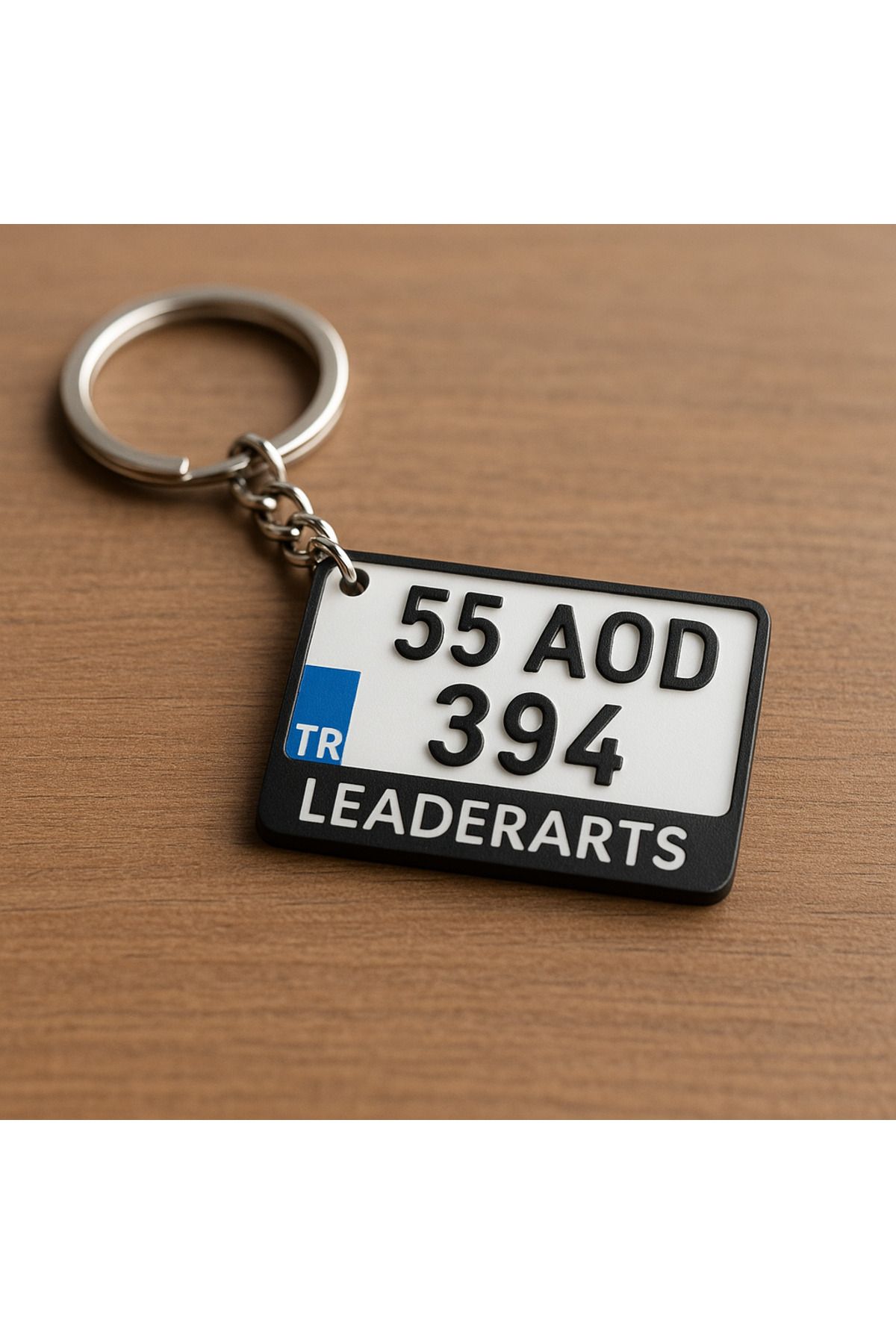 LeaderArts Kişiye Özel Motorsiklet Plaka Anahtarlık