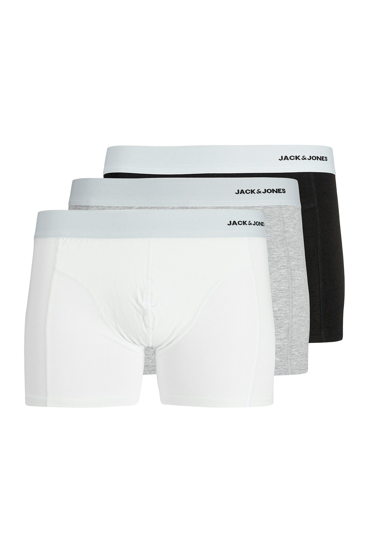 جک اند جونز لباس زیر سفید مردانه Jack & Jones Sense Bamboo 3-pack