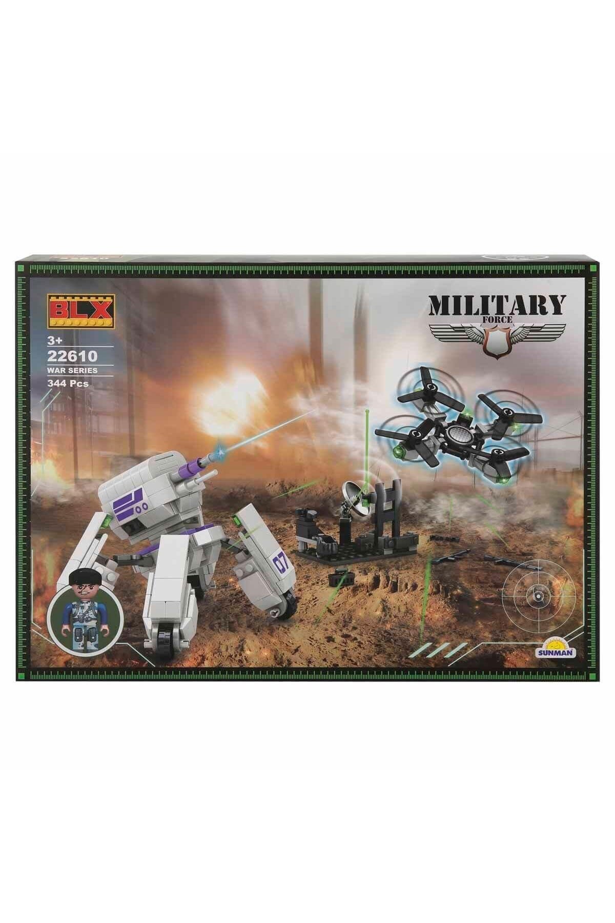 Sunman-Toy War Drone and Robot 22610 344 Pieces 00004403 3