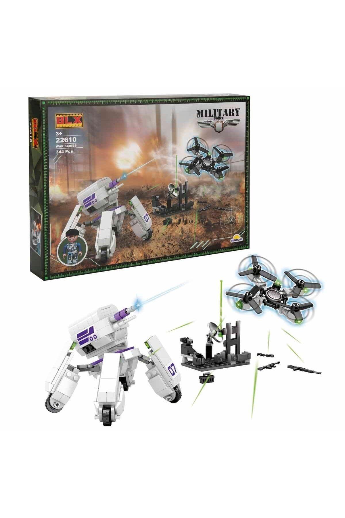 Sunman Oyuncak War Drone ve Robot 22610 344 Parça 00004403