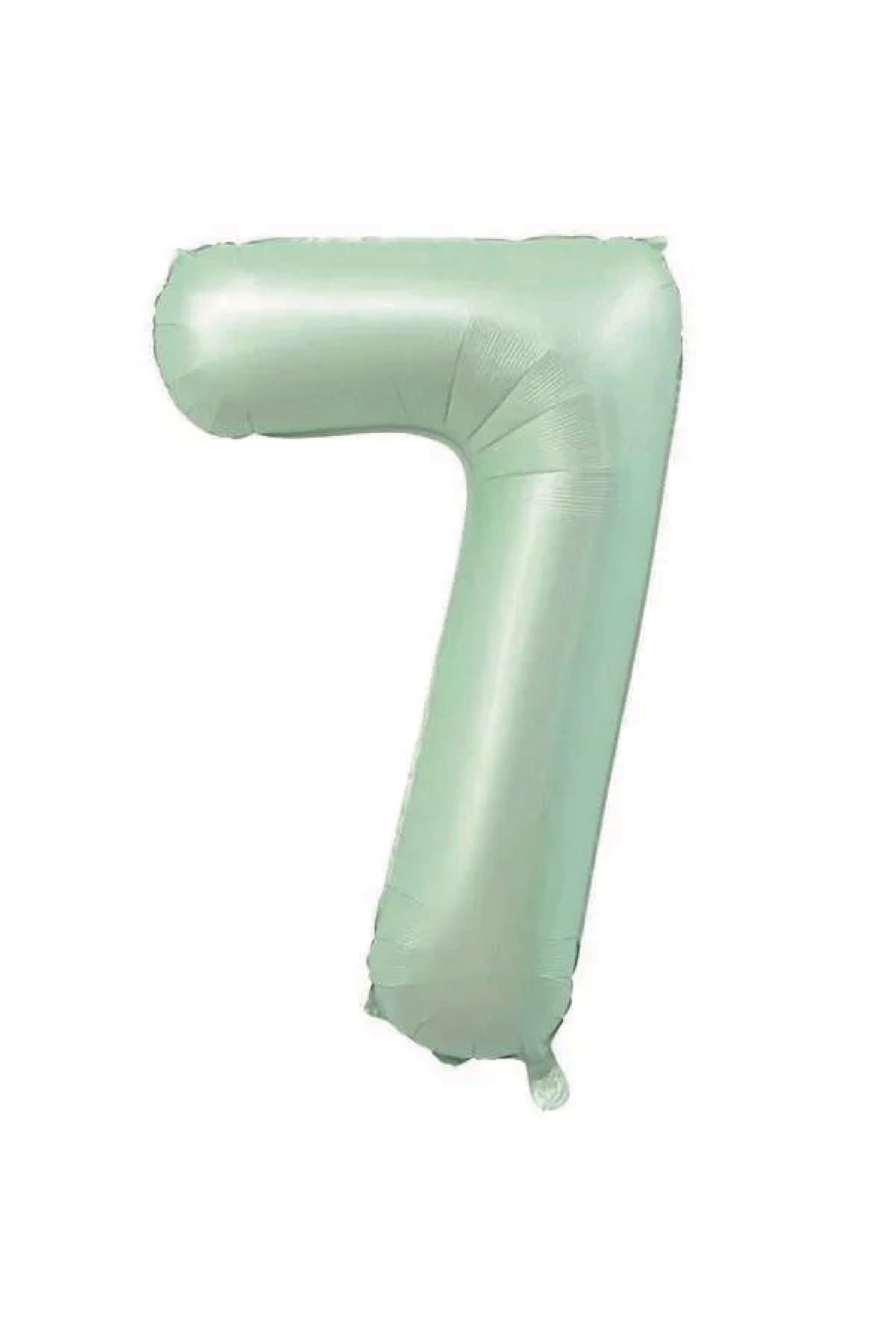 PARTİMİO PARTİ MALZEMELERİ Rakam Folyo Balon Krem Renk 34'' (76cm)