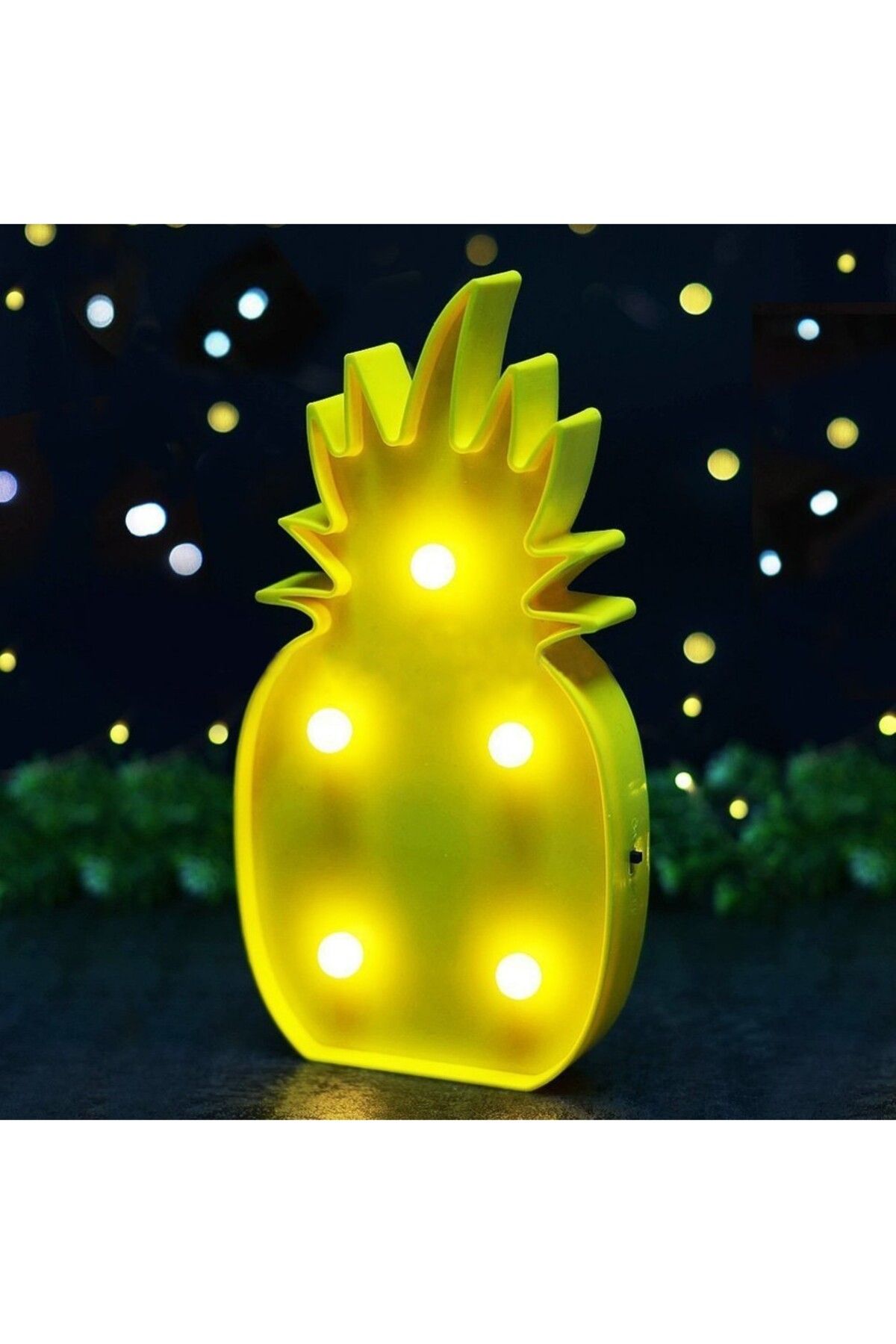 Zaffon AsonPlus Ananas Dekoratif Led Işık-Gece Lambası-Aydınlatma