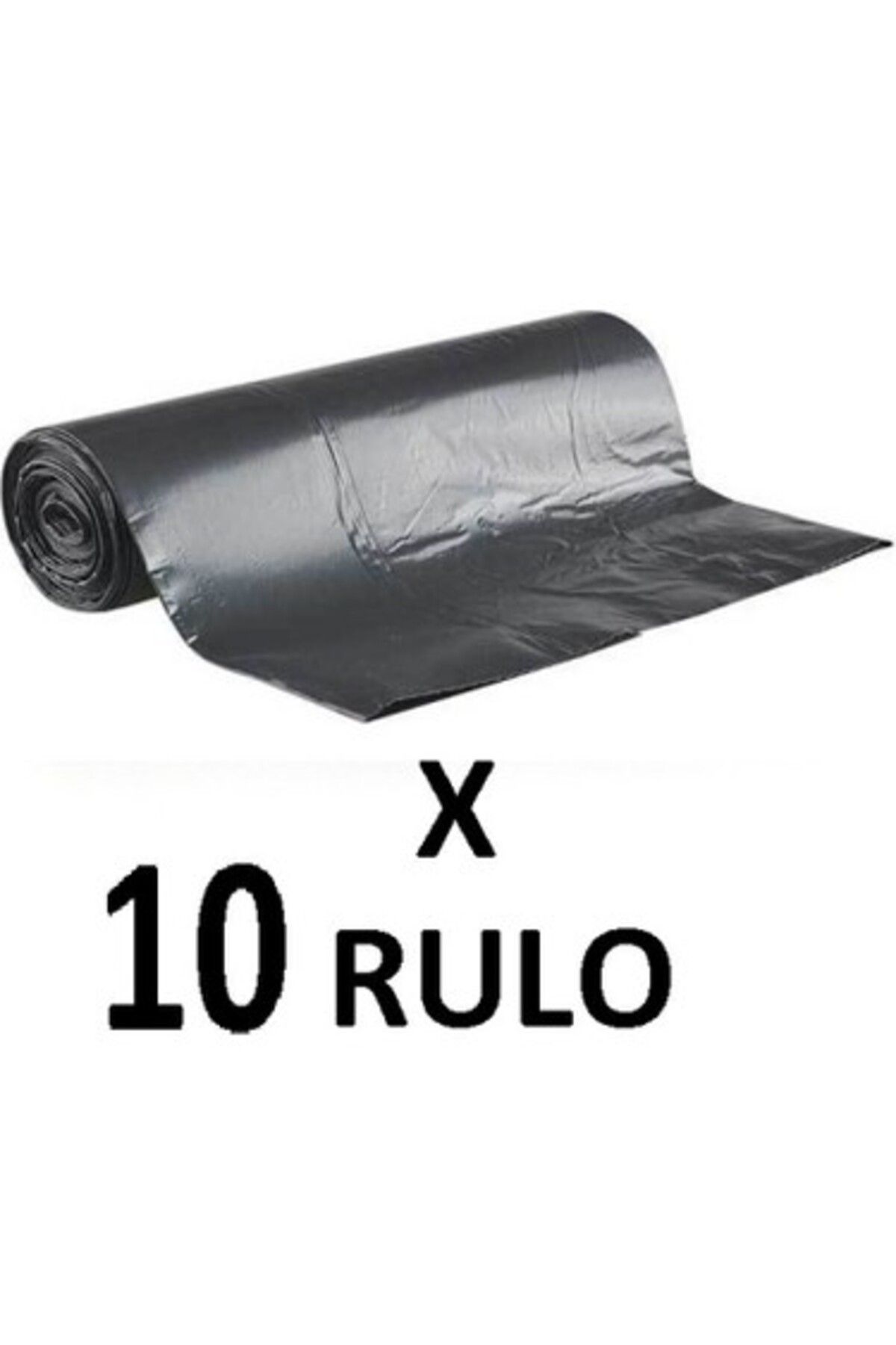 Wodsco SİYAH BATTAL BOY ÇÖP POŞETİ 10 ADET