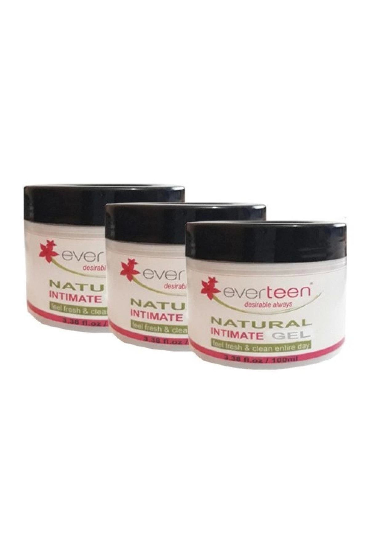 Emper Natural Intimate Gel Bayanlara Özel Genital Bölge Temizleme Jeli 100 Ml.- 3 Adet