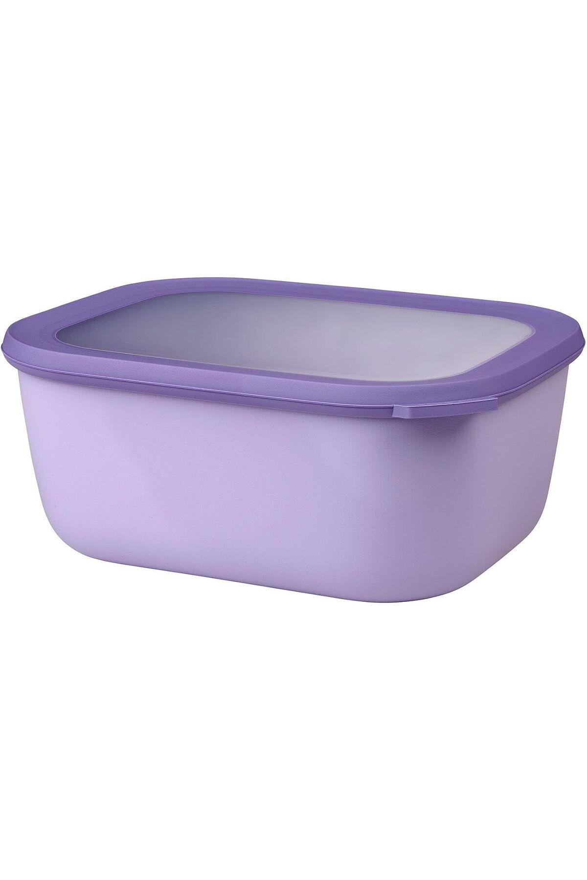 STOREMAX lvnmblya – Cirqula çok amaçlı kase dikdörtgen Nordic lila – 3000 ml – Saklama kutusu, buzd
