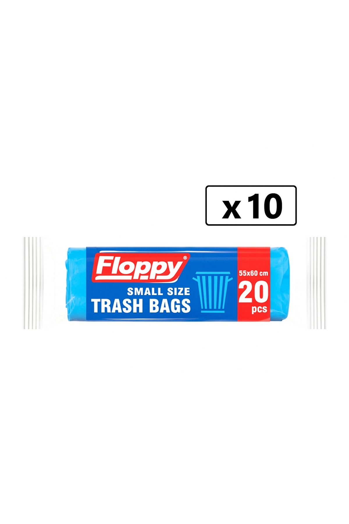Floopy Orta Boy Çöp Poşeti 55*60 20li 10 Adet