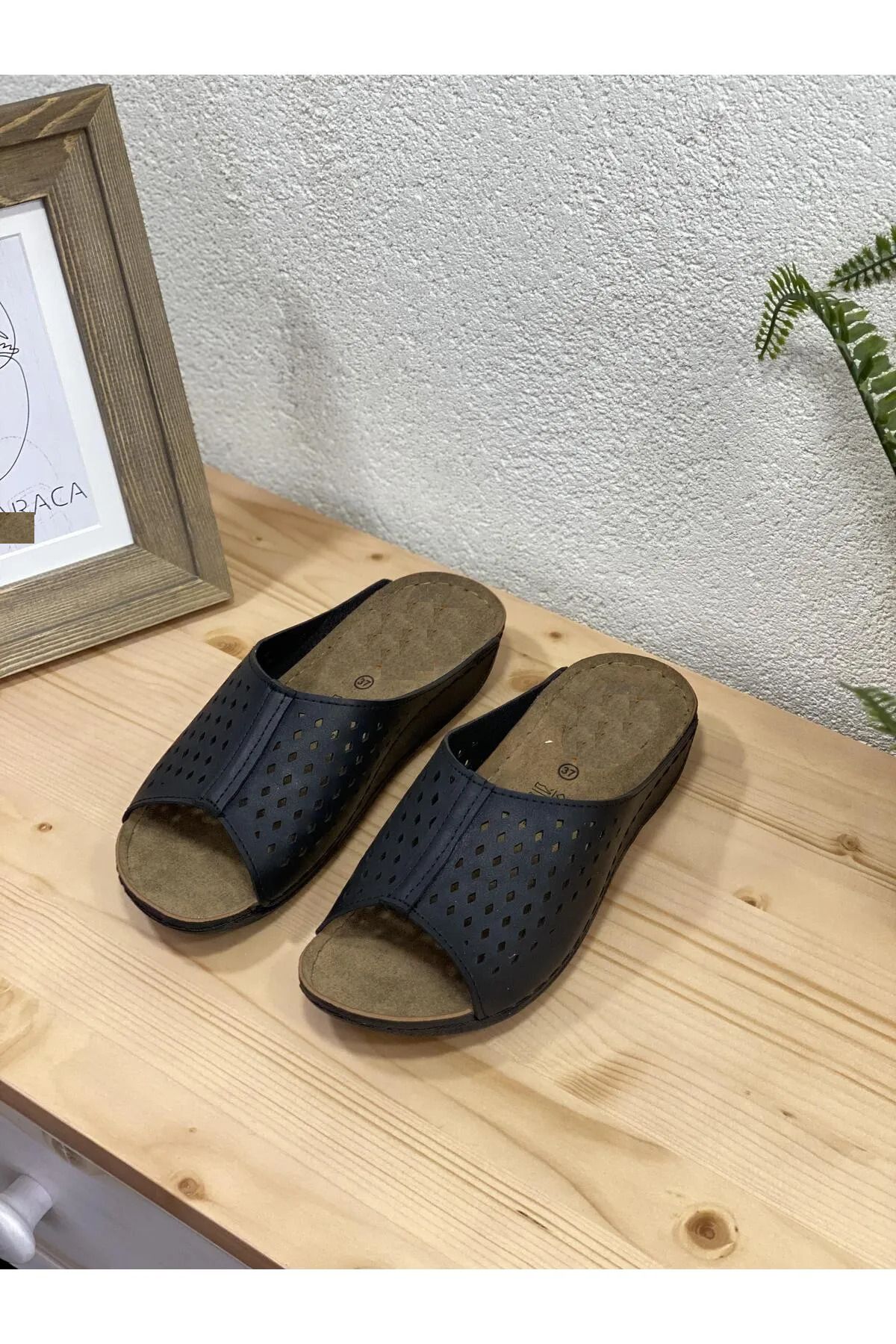 uway Kadın Ortopedik Comfort Rahat Günlük Terlik