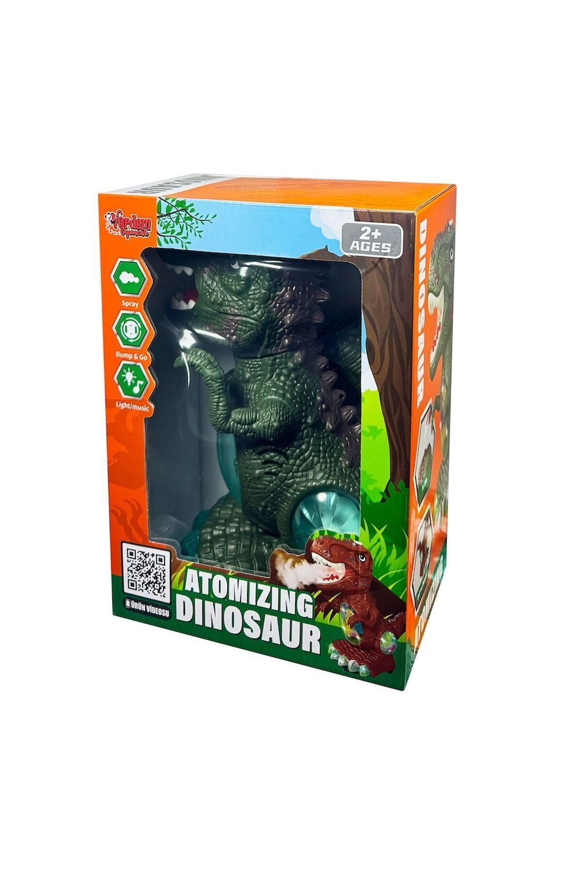 NECO TOYS ZR172 Işıklı Müzikli Hareketli Buhar Çıkartan Dinazor