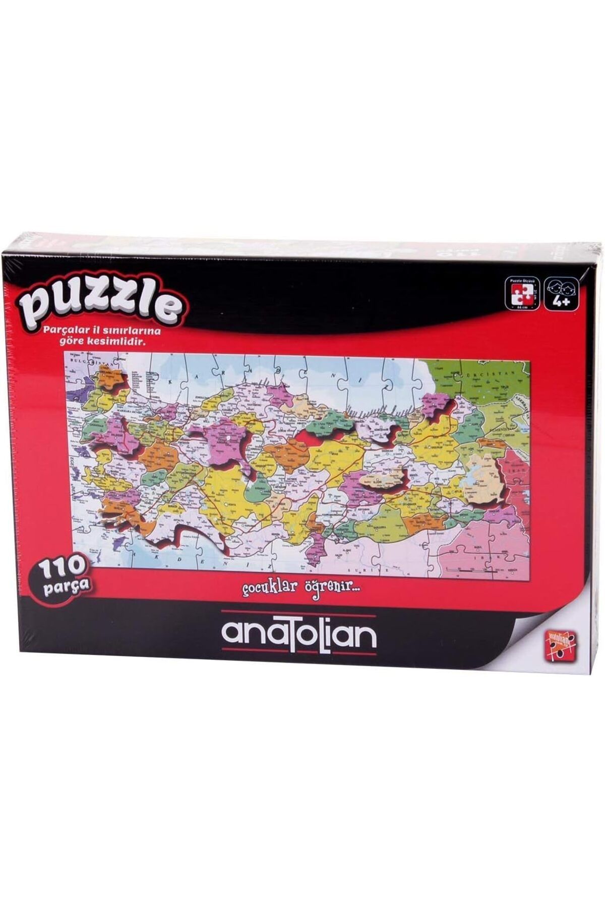 STOREMAX lvnmblya Eğitici Puzzle - Türkiye Haritası İller / 110 Parça, #7401 Shop Deesing 224120