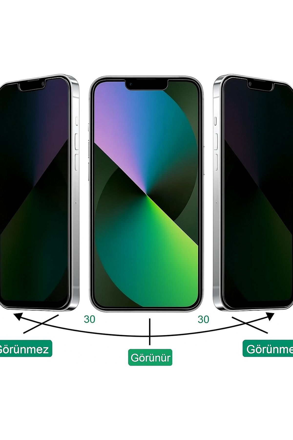 nexiva İphone 14 Pro Hayalet Ekran Koruyucu Cam