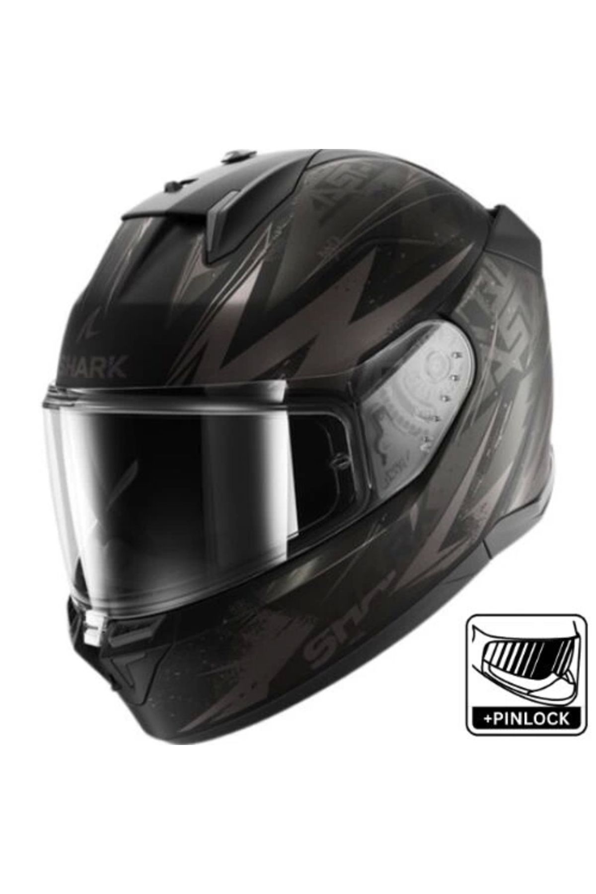Shark Kask Shark D-Skwal 3 Blast-R Mat Siyah/Gold