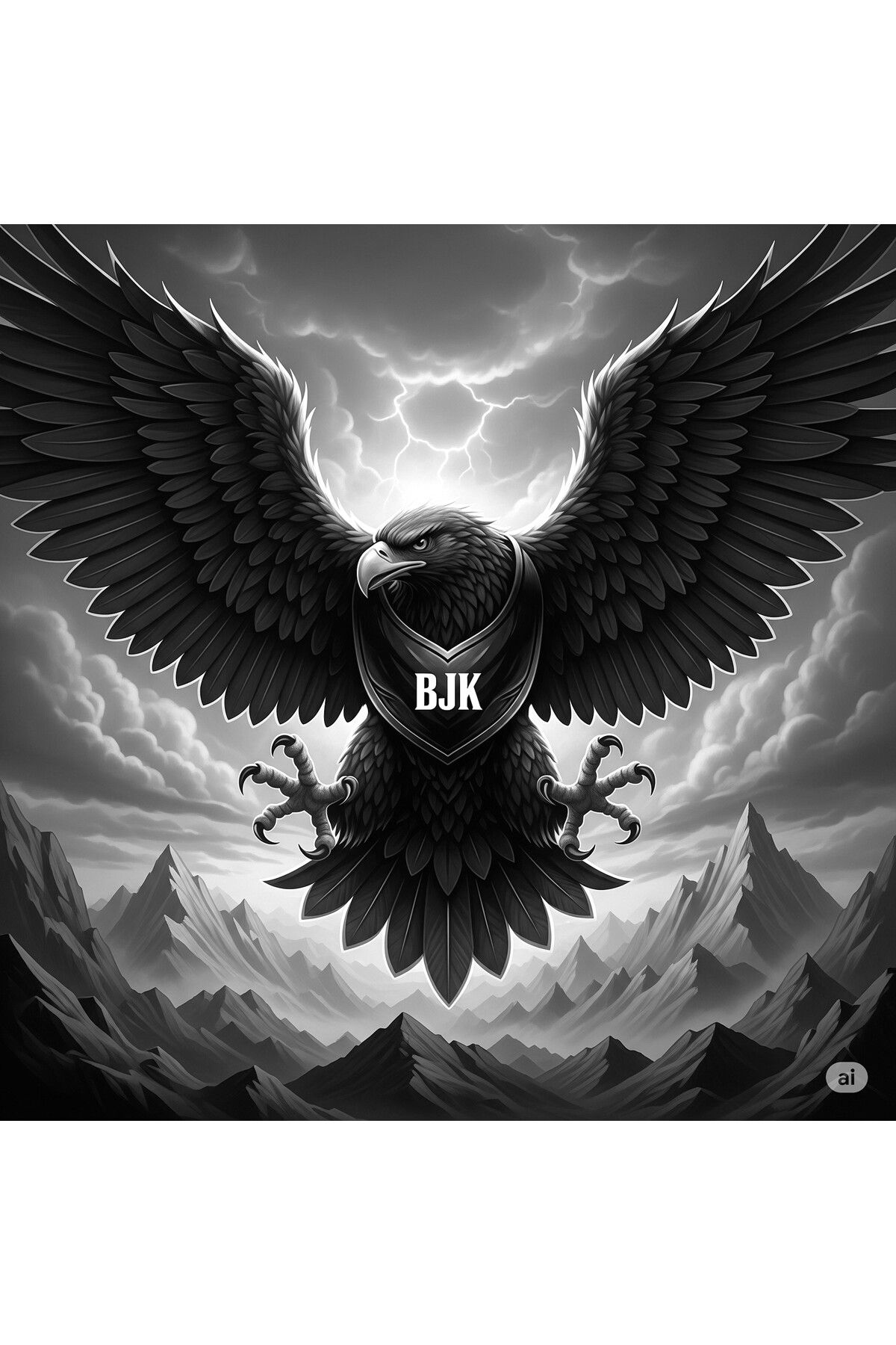 ZDM KOPYA - KOPYA - BEŞİKTAŞ Poster Afiş Kumaş 150x150 Cm Afiş