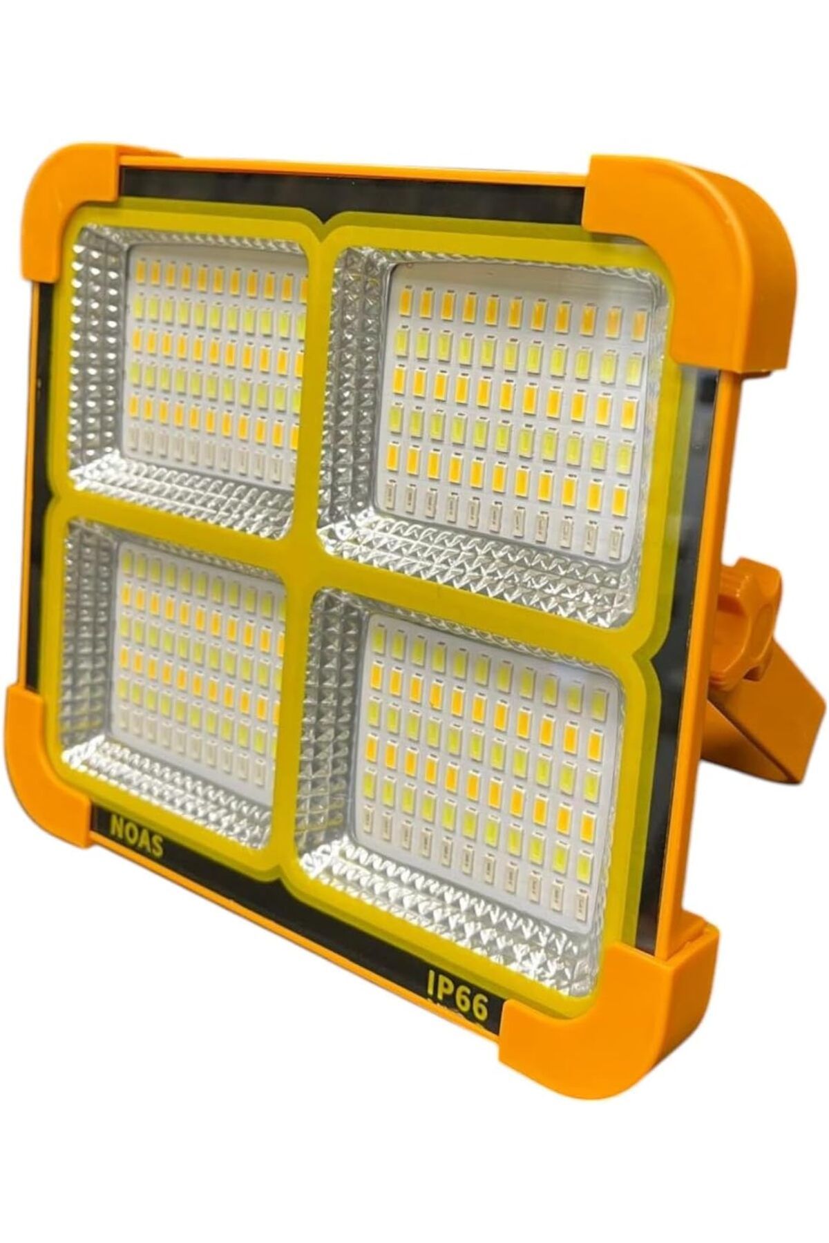 STOREMAX jvnnastore Portatif Solar LED Projektör 200W Güneş Enerjili Seyyar LED Işık IP66 Taşınabilir