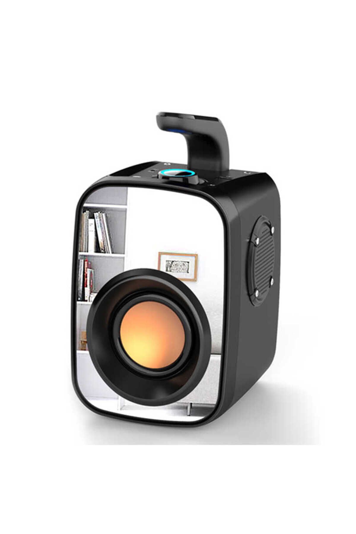 Canpay Kablosuz Taşınabilir Speaker Hoparlör Kulplu Dizayn ((11W RMS Güçlü Bas/Bluetooth 5.0/2000 mAh))