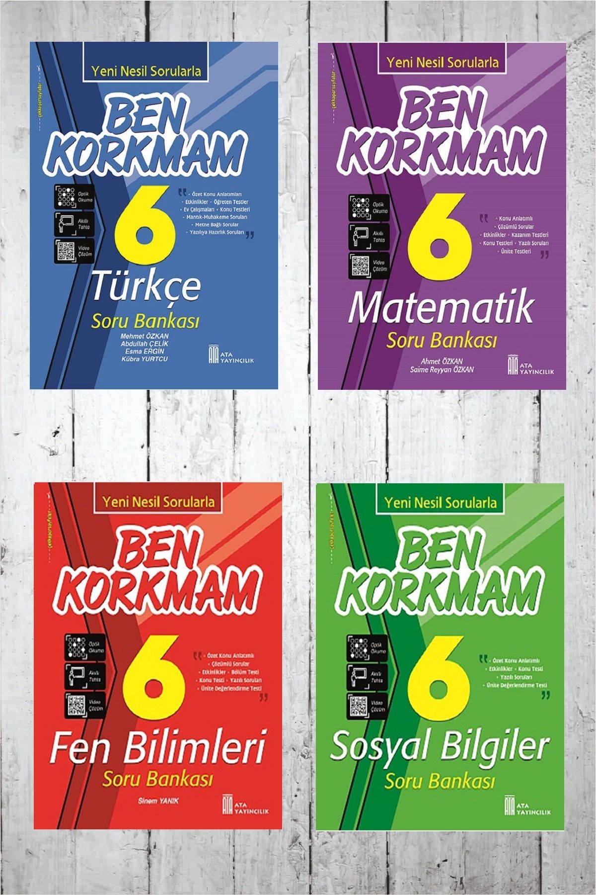 Ata Yayıncılık Ata 6.Sınıf Ben Korkmam Seti