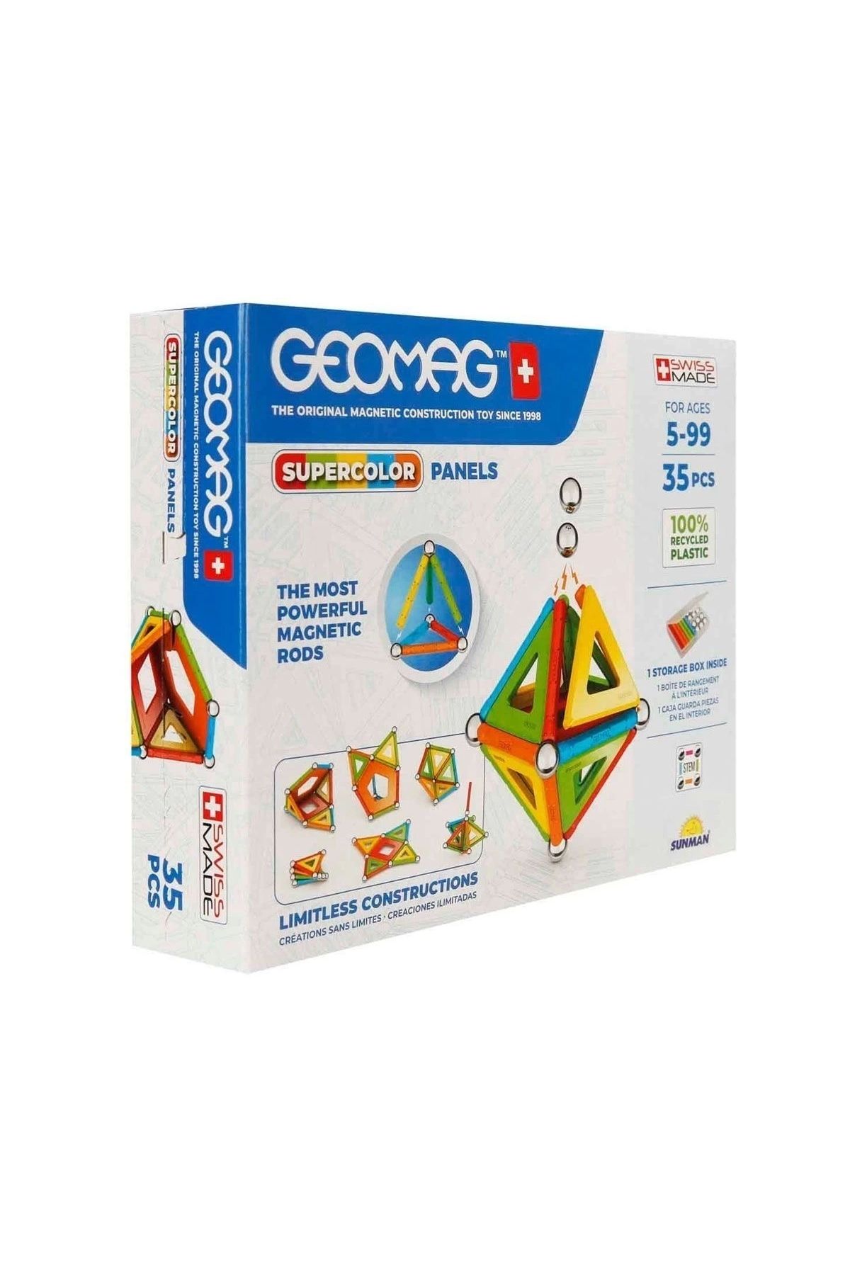 shop 0377 Renkli Manyetik Zeka Oyunu 35 Parça -Sunman
