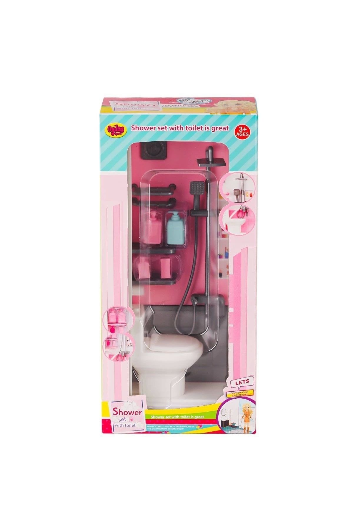 shop 02379 Klozetli Banyo Oyun Seti -Oydaş Oyuncak