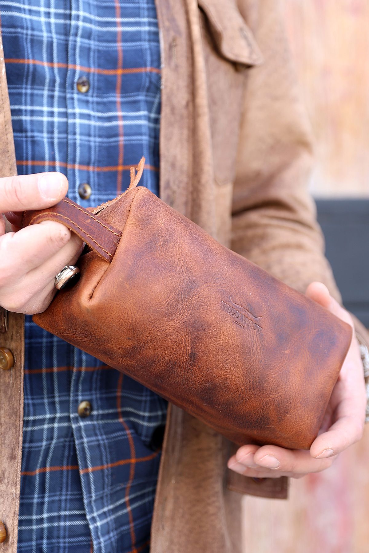 Wild West Crafted Dopp Kit Çanta